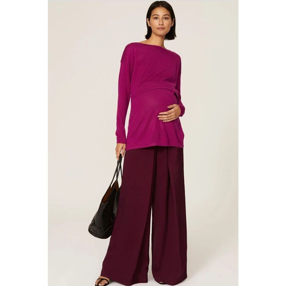 Nom Maternity Rent The Runway Pre-Loved Sia Maternity Sweater S $108